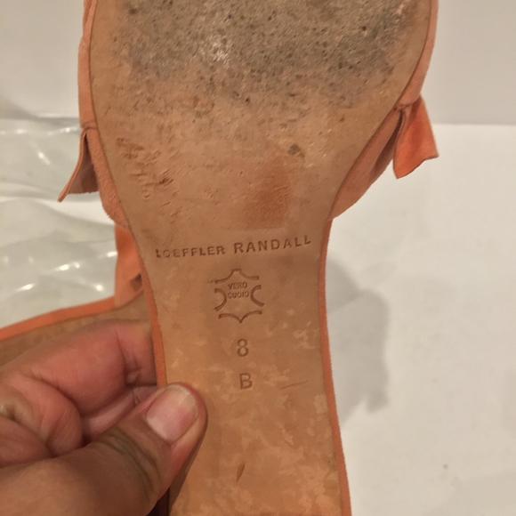 LOEFFLER RANDALL SUEDE HEELS - Picture 6 of 9